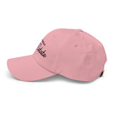 Ask Me About Real Estate Embroidered Dad Hat | Black Thread