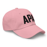 APA Airport Code Embroidered Dad Hat | Black Thread