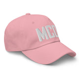 MCO Airport Code Embroidered Dad Hat | White Thread