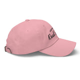 Ask Me About Real Estate Embroidered Dad Hat | Black Thread