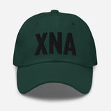 XNA Airport Code Embroidered Dad Hat Bentonville Arkansas