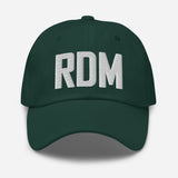 RDM Airport Code Embroidered Dad Hat Redmond Oregon