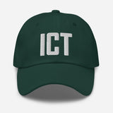 ICT Airport Code Embroidered Dad Hat Wichita Kansas