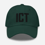 ICT Airport Code Embroidered Dad Hat Wichita Kansas