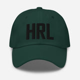 HRL Airport Code Embroidered Dad Hat Harlingen Texas