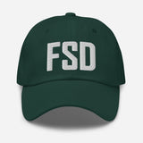 FSD Airport Code Embroidered Dad Hat Sioux Falls South Dakota