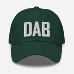 DAB Airport Code Embroidered Dad Hat Daytona Beach Florida