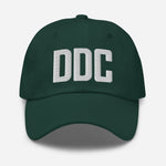 DDC Airport Code Embroidered Dad Hat Dodge City Kansas