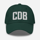 CDB Airport Code Embroidered Dad Hat Cold Bay Alaska