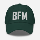 BFM Airport Code Embroidered Dad Hat Mobile Alabama