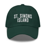 St Simons Island Georgia Embroidered Dad Hat