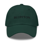 Bluffton, SC South Carolina Embroidered Dad Hat - Black Thread