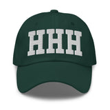 HHH Airport Code Embroidered Dad Hat South Carolina Hilton Head Island SC College Varsity Letter