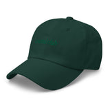 coastal club Embroidered Dad Hat | Kelly Green Thread