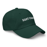 East Coast Embroidered Dad Hat Varsity Letter  College