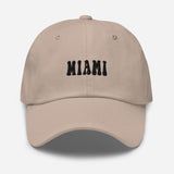 Miami Florida Embroidered Dad Hat