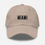 Miami Florida Embroidered Dad Hat