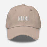 Miami Florida Embroidered Dad Hat