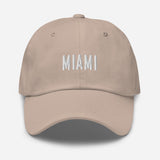 Miami Florida Embroidered Dad Hat