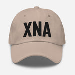 XNA Airport Code Embroidered Dad Hat Bentonville Arkansas