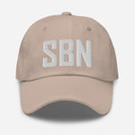 SBN Airport Code Embroidered Dad Hat South Bend Indiana