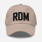 RDM Airport Code Embroidered Dad Hat Redmond Oregon