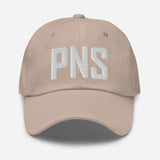 PNS Airport Code Embroidered Dad Hat Pensacola Florida