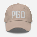 PGD Airport Code Embroidered Dad Hat Punta Gorda Florida