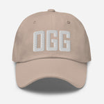 OGG Airport Code Embroidered Dad Hat Kahului Hawaii