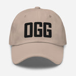 OGG Airport Code Embroidered Dad Hat Kahului Hawaii