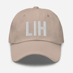 LIH Airport Code Embroidered Dad Hat Lihue Hawaii