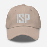 ISP Airport Code Embroidered Dad Hat Islip New York