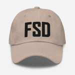 FSD Airport Code Embroidered Dad Hat Sioux Falls South Dakota