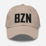 BZN Airport Code Embroidered Dad Hat Bozeman Montana