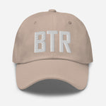 BTR Airport Code Embroidered Dad Hat Baton Rouge Louisiana