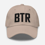 BTR Airport Code Embroidered Dad Hat Baton Rouge Louisiana