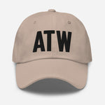 ATW Airport Code Embroidered Dad Hat Appleton Wisconsin