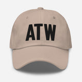 ATW Airport Code Embroidered Dad Hat Appleton Wisconsin