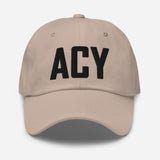 ACY Airport Code Embroidered Dad Hat Atlantic City New Jersey