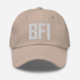 BFI Airport Code Embroidered Dad Hat Seattle Washington