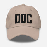 DDC Airport Code Embroidered Dad Hat Dodge City Kansas