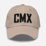 CMX Airport Code Embroidered Dad Hat Hancock Michigan