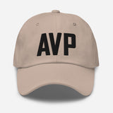 AVP Airport Code Embroidered Dad Hat Avoca Pennsylvania