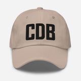 CDB Airport Code Embroidered Dad Hat Cold Bay Alaska