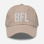 BFL Airport Code Embroidered Dad Hat Bakersfield California