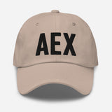 AEX Airport Code Embroidered Dad Hat Alexandria Louisiana