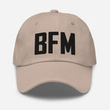 BFM Airport Code Embroidered Dad Hat Mobile Alabama