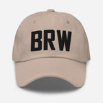 BRW Airport Code Embroidered Dad Hat Barrow Alaska