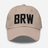 BRW Airport Code Embroidered Dad Hat Barrow Alaska