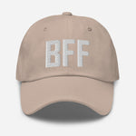 BFF Airport Code Embroidered Dad Hat Scottsbluff Nebraska